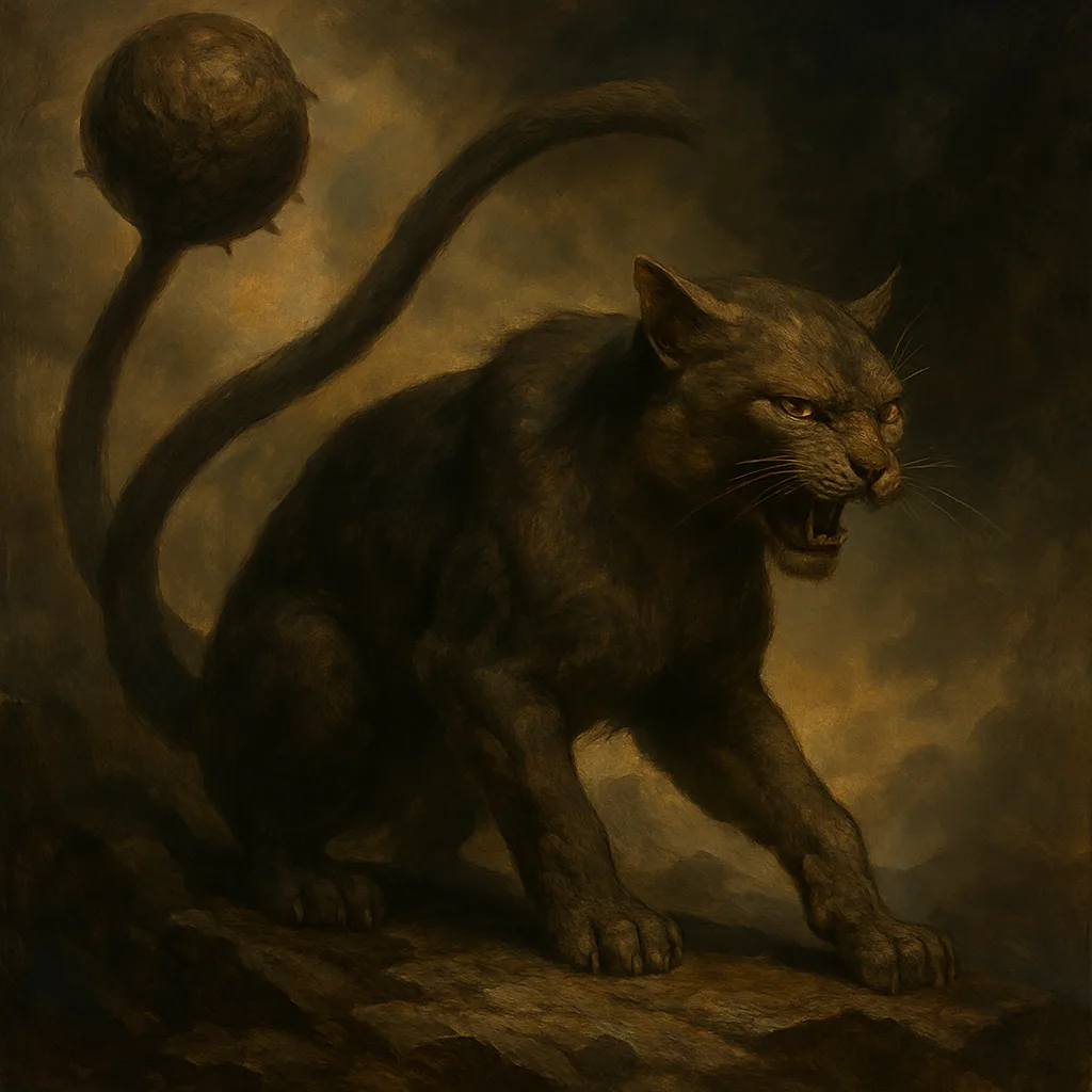 Ball-tailed cat
