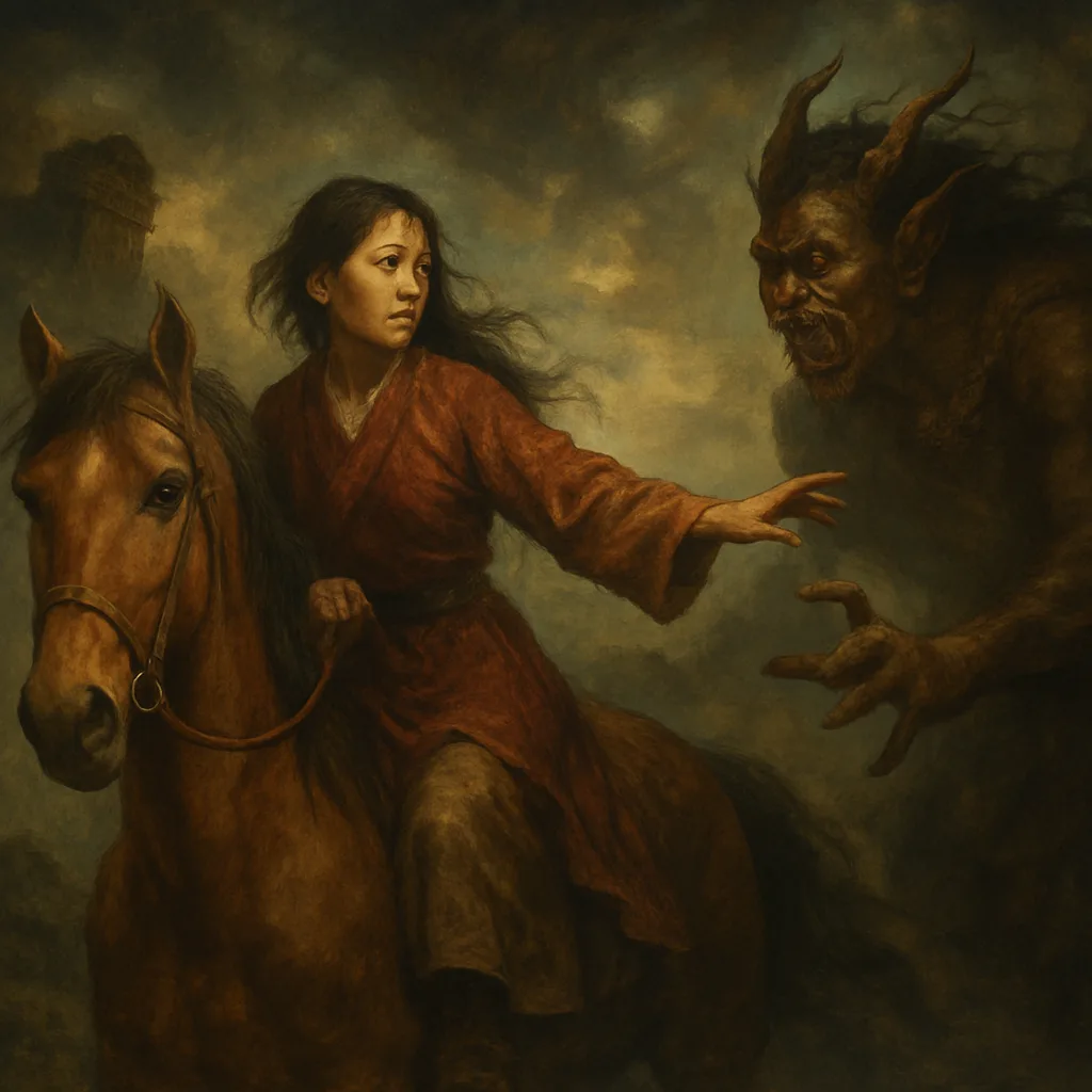 The Girl Soka and her Kind Horse