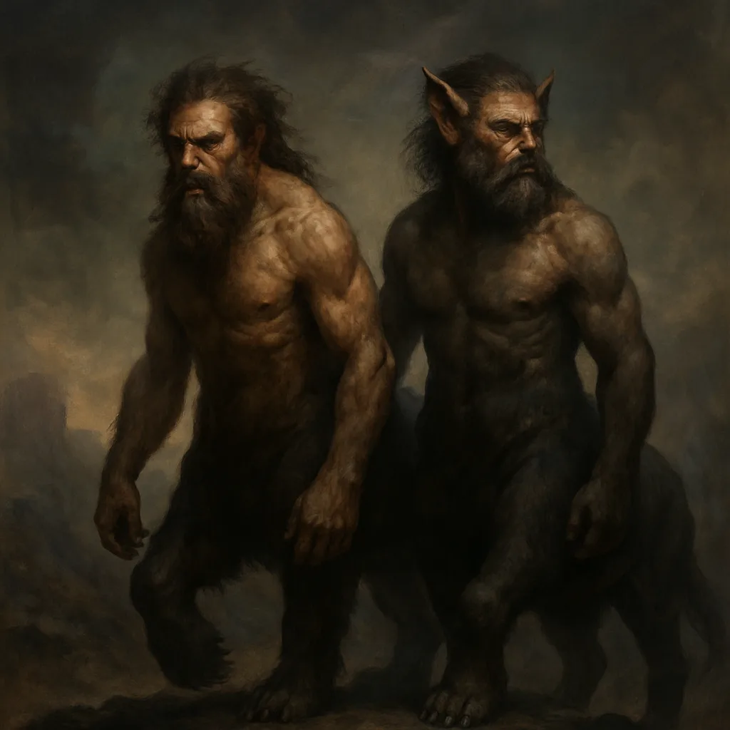 Agrius and Oreius (mythology)