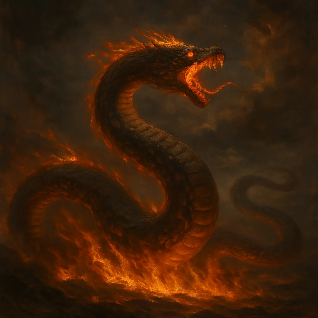 Fiery serpents in Slavic folklore