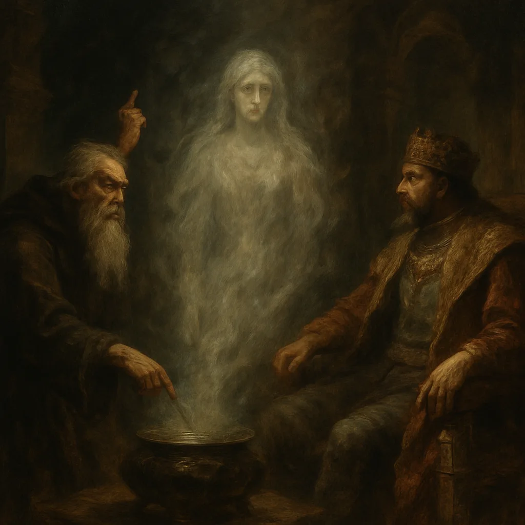 Twardowski Conjuring Up the Spirit of Barbara Before Sigismund Augustus