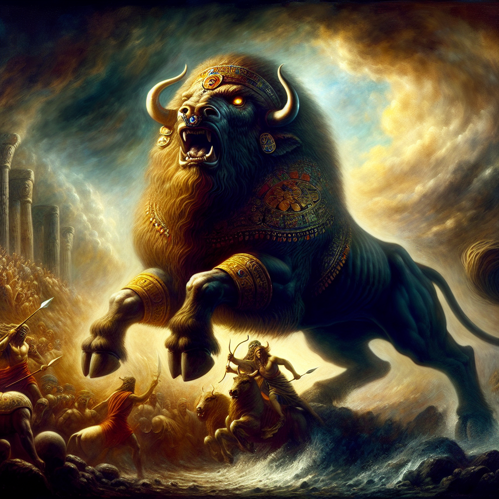 Battle Bison beast