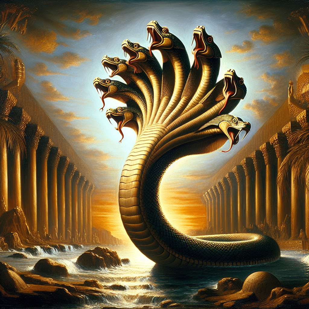 Seven-headed serpent