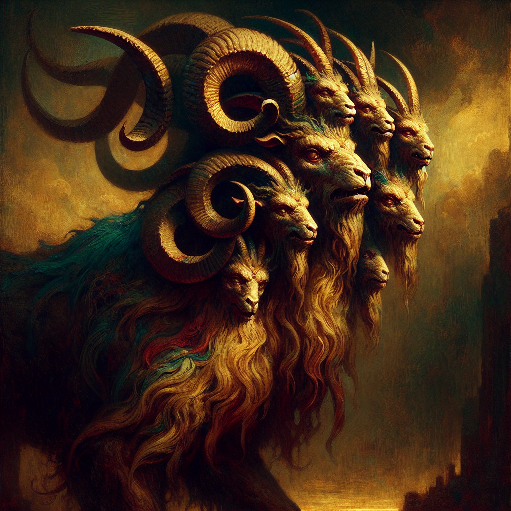 Six-headed Wild Ram